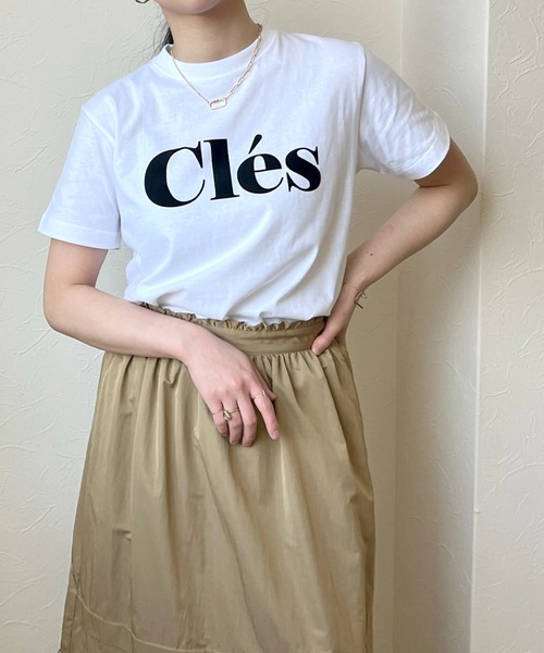 フロッキーロゴBEE刺繍Tシャツ フロッキーロゴBEE刺繍Tシャツ