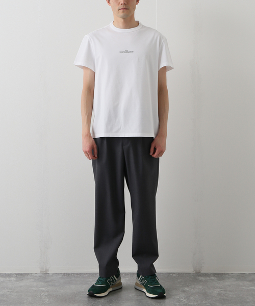 Maison Margiela（メゾンマルジェラ）の「【MAISON MARGIELA / メゾン マルジェラ】Reversed logo T-shirt（Tシャツ/カットソー・メンズ・ブラック/ホワイト・52/48/50）」の17枚目の写真