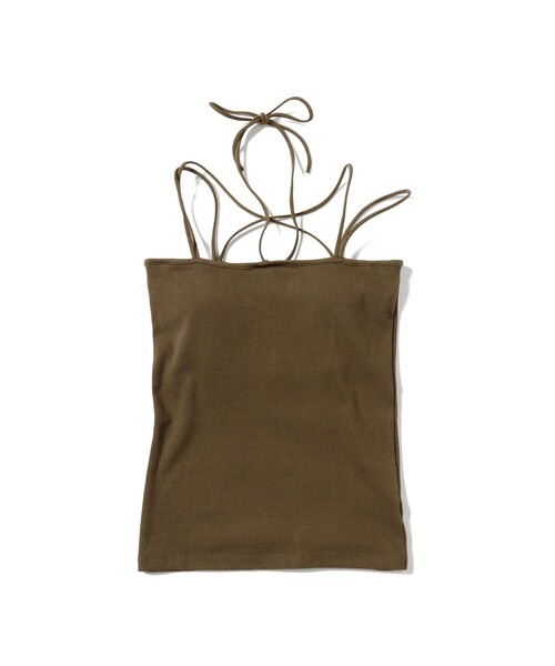 B:MING by BEAMS（ビーミングバイビームス）の「B:MING by BEAMS / キャミ ブラトップ（キャミソール・レディース・カーキ/ブラック/オレンジ・SMALL/MEDIUM）」の12枚目の写真