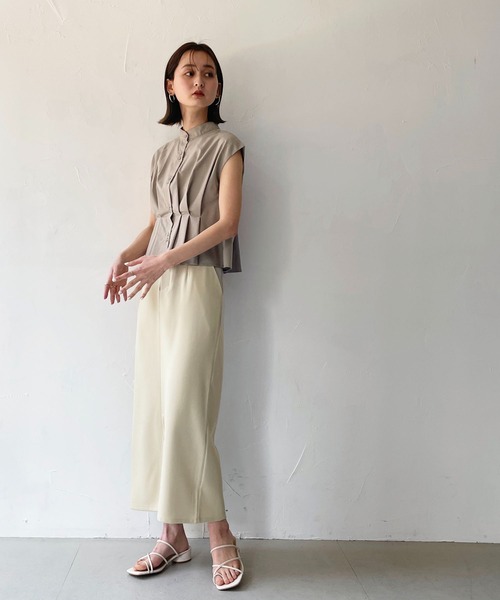 CLEIO(クレイオ)の「【CLEIO】タックブラウス(シャツ/ブラウス・レディース・アイボリー/モカ/イエロー・FREE)」の22枚目の写真