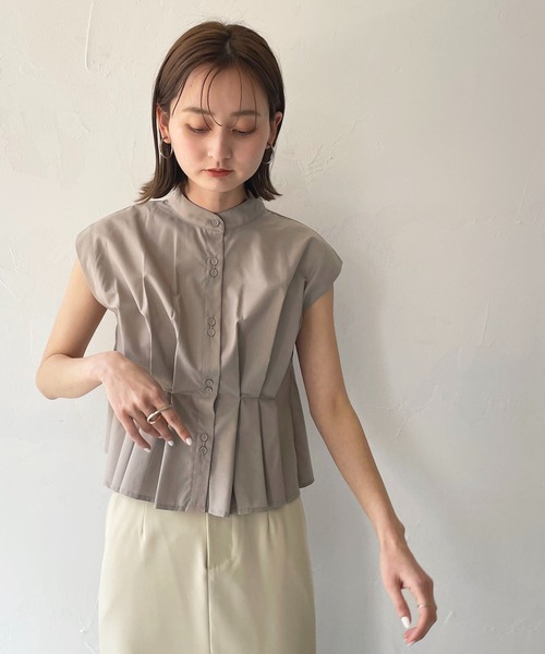 CLEIO(クレイオ)の「【CLEIO】タックブラウス(シャツ/ブラウス・レディース・アイボリー/モカ/イエロー・FREE)」の17枚目の写真