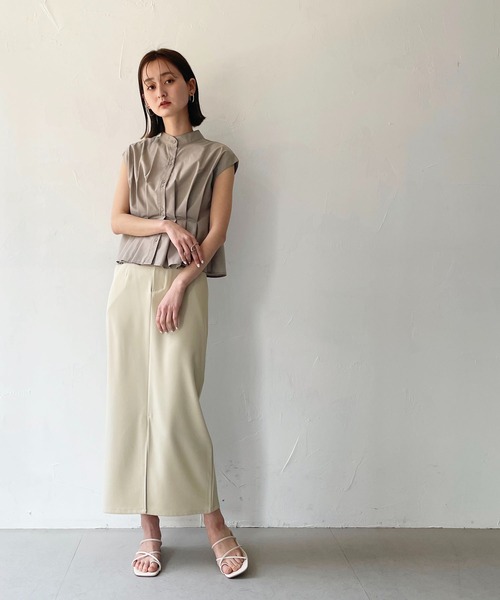 CLEIO(クレイオ)の「【CLEIO】タックブラウス(シャツ/ブラウス・レディース・アイボリー/モカ/イエロー・FREE)」の21枚目の写真