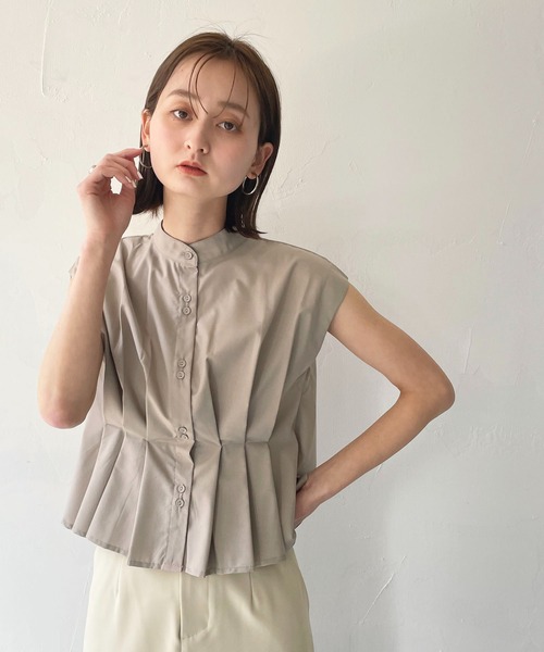 CLEIO(クレイオ)の「【CLEIO】タックブラウス(シャツ/ブラウス・レディース・アイボリー/モカ/イエロー・FREE)」の16枚目の写真