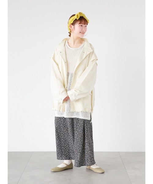 ehka sopo（エヘカソポ）の「透かし編みビッグプルオーバー（その他トップス・レディース・キナリ/ベージュ/グリーン・ﾌﾘ-）」の19枚目の写真