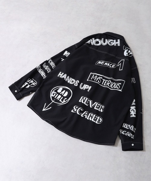 【セール】2ND ARCHIVE モチーフブロード長袖シャツ（シャツ/ブラウス）｜FUNALIVE（ファンアライブ）