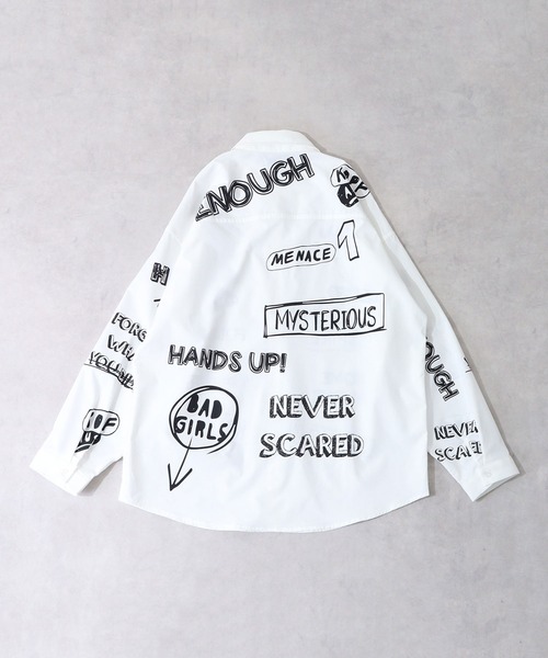 【セール】2ND ARCHIVE モチーフブロード長袖シャツ（シャツ/ブラウス）｜FUNALIVE（ファンアライブ）