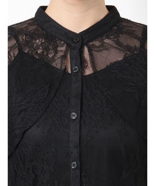 RESEXXY（リゼクシー）の「ケープデザインレースブラウス（シャツ/ブラウス・レディース・ホワイト/その他1/ブラック・FREE）」の17枚目の写真