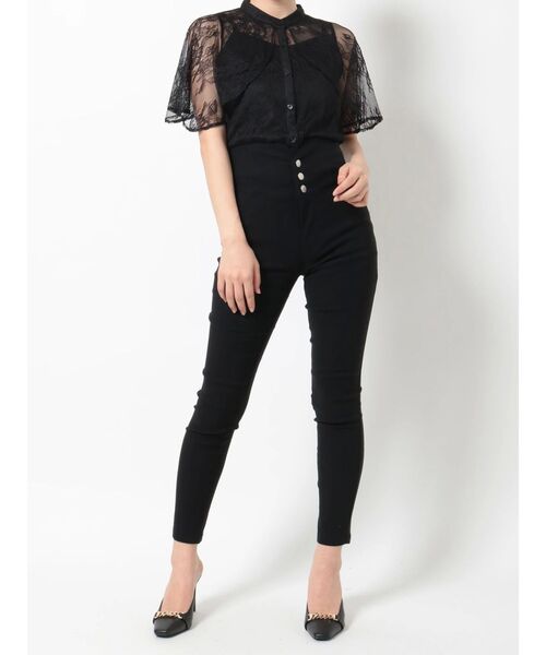 RESEXXY（リゼクシー）の「ケープデザインレースブラウス（シャツ/ブラウス・レディース・ホワイト/その他1/ブラック・FREE）」の11枚目の写真