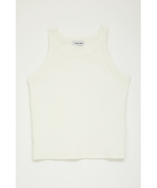 LAGUA GEM(ラグアジェム)の「USEFUL タンクトップ(タンクトップ・レディース・ネイビー系1/杢グレー/ブラック/ホワイト・FREE)」の7枚目の写真