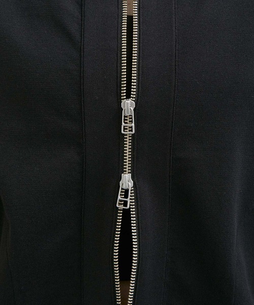 ADAM ET ROPE'(アダムエロペ)の「【サステナブル・UVカット】クロップドZIPカーディガン(カーディガン/ボレロ・レディース・ブラック/ベージュ/ピンク・FREE)」の15枚目の写真