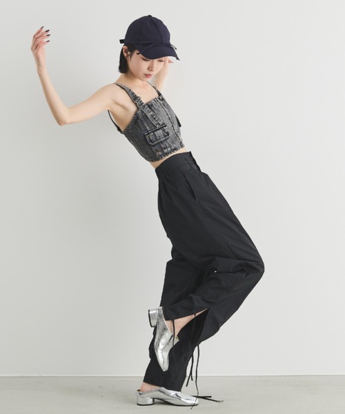 パンツ MERLOT PANTS MERLOT パンツ 「動画あり」レオパードロングパンツ レディース