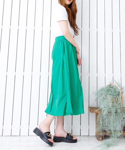 attagirl(アタガール)の「厚底チェーンモチーフミュールサンダル(サンダル・レディース・ホワイト/ブラック/オレンジ・LL/S/M/L)」の11枚目の写真