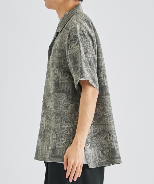 お値下げしました　ethosens ジャガードシャツ お値下げしました ethosens ジャガードシャツ ETHOSENS（エトセンス