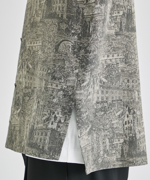 STUDIOUS(ステュディオス)の「【ETHOSENS/エトセンス】Jaquard SS shirts(シャツ/ブラウス・メンズ・ベージュ/ブルー・1/2)」の7枚目の写真