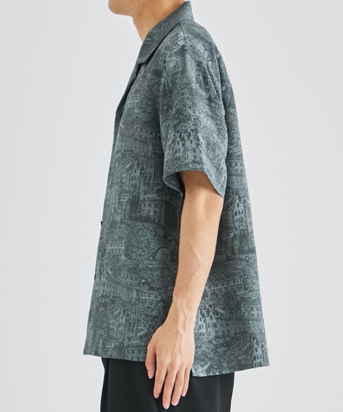 エトセンス　ETHOSENS パープル ETHOSENS(エトセンス)/Japanese shirt/Lavender 通販 取り扱い