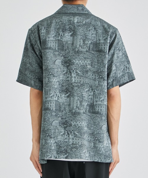 STUDIOUS(ステュディオス)の「【ETHOSENS/エトセンス】Jaquard SS shirts(シャツ/ブラウス・メンズ・ベージュ/ブルー・1/2)」の10枚目の写真
