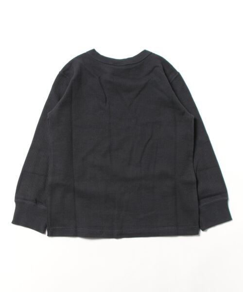 Champion（チャンピオン）の「Champion/チャンピオン　LONG SLEEVE T-SHIRT（Tシャツ/カットソー・キッズ・オリーブ/ブラック/オフホワイト/チャコールグレー/ダークグリーン/モカ/オレンジ・130/140/150/160/120）」の8枚目の写真
