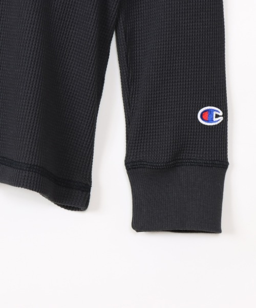 Champion（チャンピオン）の「Champion/チャンピオン　LONG SLEEVE T-SHIRT（Tシャツ/カットソー・キッズ・オリーブ/ブラック/オフホワイト/チャコールグレー/ダークグリーン/モカ/オレンジ・130/140/150/160/120）」の12枚目の写真