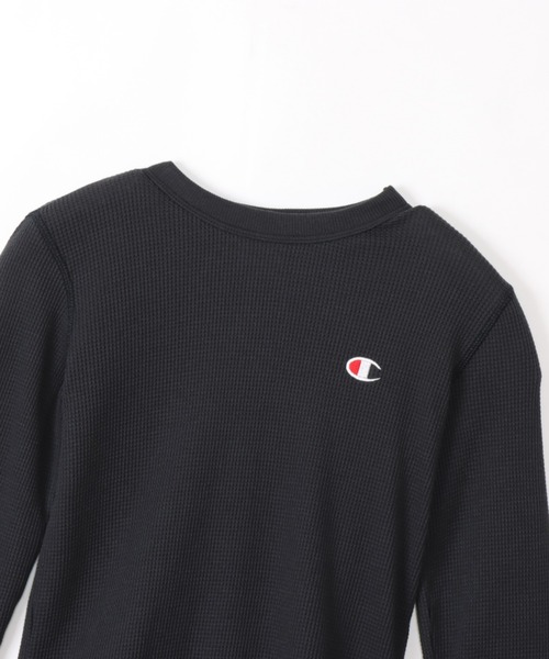Champion（チャンピオン）の「Champion/チャンピオン　LONG SLEEVE T-SHIRT（Tシャツ/カットソー・キッズ・オリーブ/ブラック/オフホワイト/チャコールグレー/ダークグリーン/モカ/オレンジ・130/140/150/160/120）」の13枚目の写真