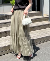 NOLLEY’S | ◇【WEB限定】チュールスカート(スカート)