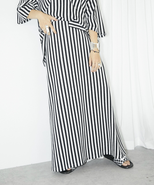 CITYSHOP（シティーショップ）の「RUSSELL STRIPE スカート（スカート