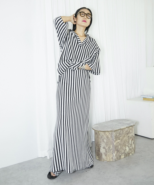 CITYSHOP（シティーショップ）の「RUSSELL STRIPE スカート（スカート