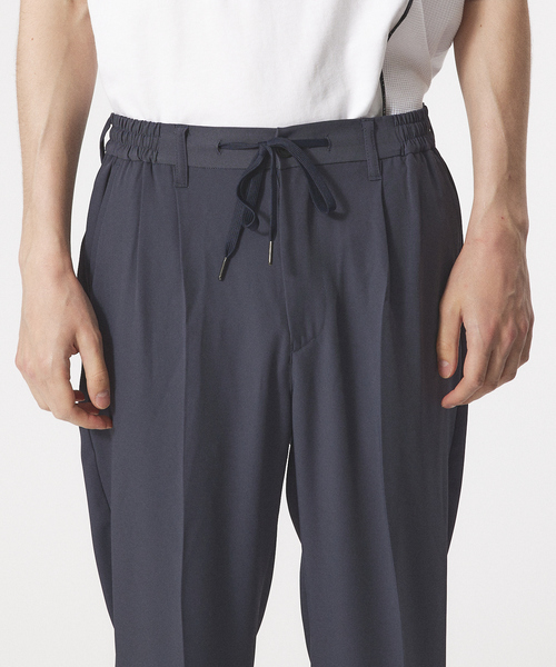 AH ABAHOUSE（エーエイチアバハウス）の「【AH ABAHOUSE / セットアップ対応】トロミ イージー スラックス（スラックス・メンズ・グレイッシュベージュ/ブラック/グレイッシュブルー/チャコールグレー・46/48）」の18枚目の写真