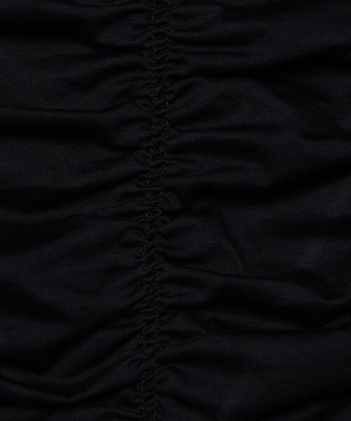 H　BEAUTY&YOUTH UNITED ARROWS（エイチビューティーアンドユースユナイテッドアローズ）の「＜H＞COTTON SHIRRING PULLOVER TOP/トップス（その他トップス・レディース・ブラック/ライム・FREE）」の10枚目の写真