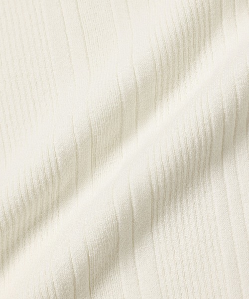 ROPE' PICNIC（ロペピクニック）の「スクエアネックニットタンク（タンクトップ・レディース・オフホワイト/ブラック・38）」の17枚目の写真