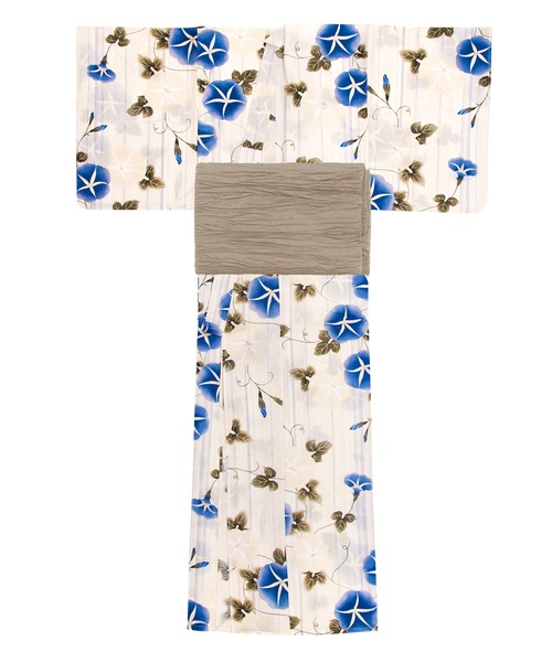 ジュニア変織E生成り浴衣2点セット（浴衣）｜KYOETSU（キョウエツ）