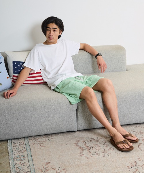 NANGA（ナンガ）の「NANGA/ナンガ NYLON TUSSER EASY SHORTS ショーツ イージーパンツ 秋 秋服 2026年秋冬（水着・メンズ・ブラック/アイボリー/グレー/ライム/オレンジ/ダークブルー/ネイビー/イエロー/ライトグリーン/カーキ・M/L/XL）」の6枚目の写真