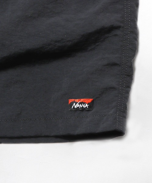NANGA（ナンガ）の「NANGA/ナンガ NYLON TUSSER EASY SHORTS ショーツ イージーパンツ 秋 秋服 2026年秋冬（水着・メンズ・ブラック/アイボリー/グレー/ライム/オレンジ/ダークブルー/ネイビー/イエロー/ライトグリーン/カーキ・M/L/XL）」の13枚目の写真