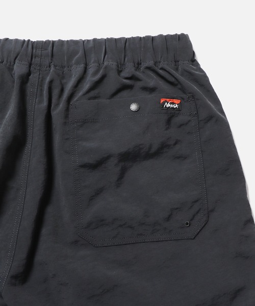 NANGA（ナンガ）の「NANGA/ナンガ NYLON TUSSER EASY SHORTS ショーツ イージーパンツ 秋 秋服 2026年秋冬（水着・メンズ・ブラック/アイボリー/グレー/ライム/オレンジ/ダークブルー/ネイビー/イエロー/ライトグリーン/カーキ・M/L/XL）」の15枚目の写真