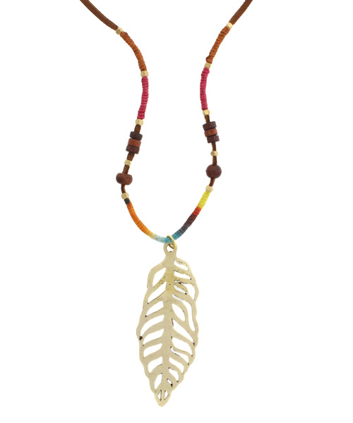 チャイハネ（チャイハネ）の「【チャイハネ】透かしリーフネックレス（ネックレス・レディース・ゴールド/シルバー・FREE）」の13枚目の写真