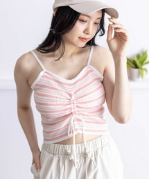 clear | フロントドロストキャミソール (キャミソール)