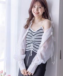 clear | フロントドロストキャミソール ≪2024SS≫(キャミソール)