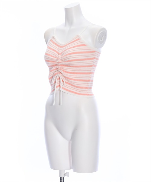 clear（クリア）の「フロントドロストキャミソール ≪2024SS≫（キャミソール・レディース・ベージュ/ブラック/ピンク/グリーン・F）」の8枚目の写真