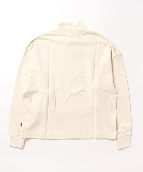 PUMA(プーマ)の「《PUMA》ハー ハイ ネック クルー(スウェット・レディース・アイボリー・XS/S/M/L)」の2枚目の写真