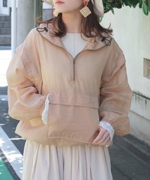 Crisp | 2wayシアーアノラックフーディー(シャツ/ブラウス)