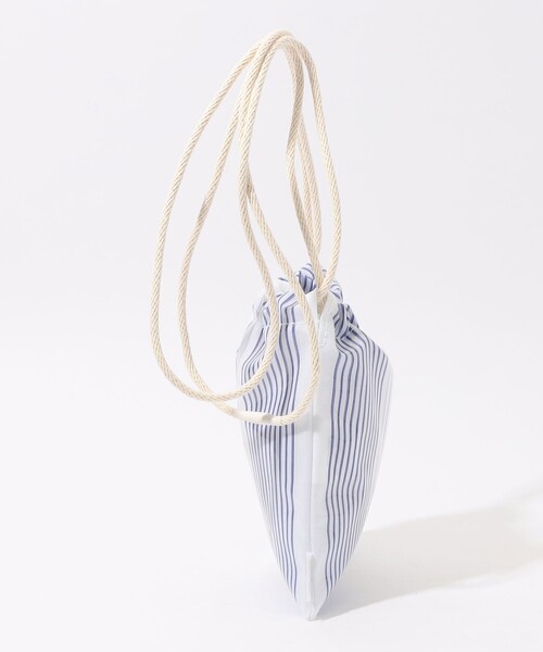 TEMBEA（テンベア）の「■【別注】TEMBEA 巾着 POCHETTE バッグ（ショルダーバッグ・レディース・ブルー系その他2/ライトブルー・FREE）」の4枚目の写真