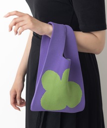 ニット編み ミニトートバッグ