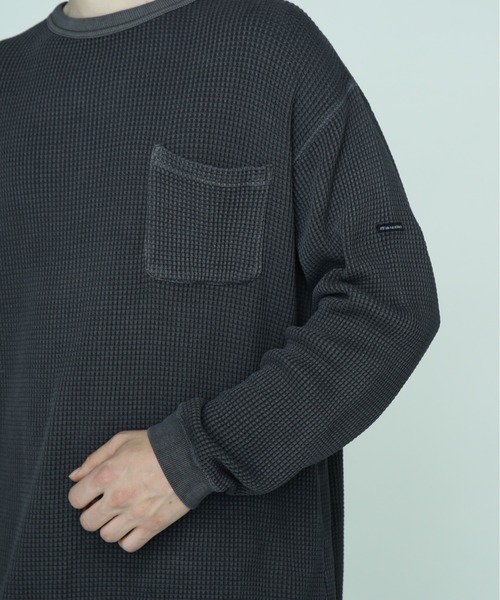 MANASTASH（マナスタッシュ）の「MANASTASH/マナスタッシュ/HEAVY SNUG THERMAL L/S TEE（Tシャツ/カットソー・メンズ・ナチュラル/パープル/タン/ブラック・M/XL/2XL/L）」の10枚目の写真