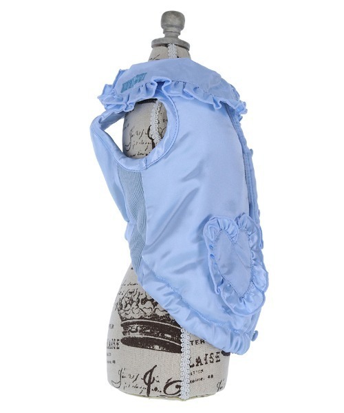 ANNA SUI(アナスイ)の「ANNA SUI/サテンブルゾン(ペットウェア・レディース・ブルー/ピンク・S/L/M/2M/2L/2XS/XS)」の6枚目の写真