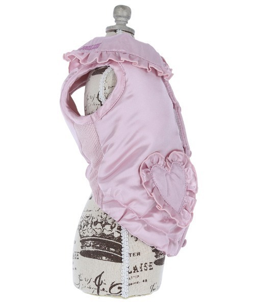 ANNA SUI(アナスイ)の「ANNA SUI/サテンブルゾン(ペットウェア・レディース・ブルー/ピンク・S/L/M/2M/2L/2XS/XS)」の8枚目の写真