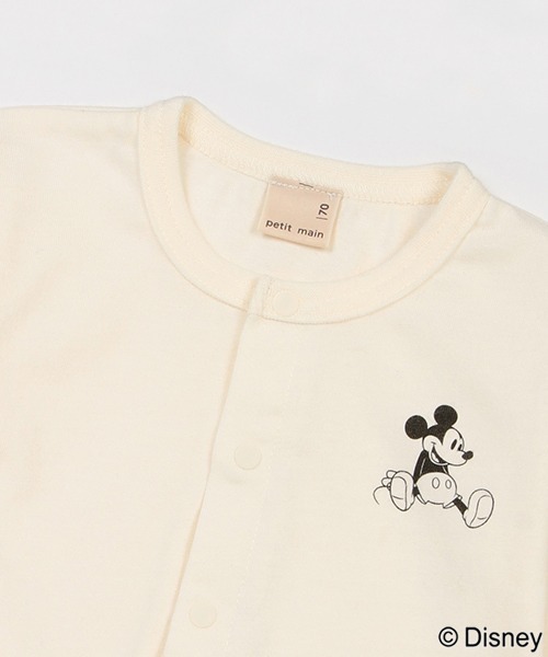 petit main(プティマイン)の「【Disney】ニットベスト付きカバーオール(ロンパース・キッズ・ネイビー/アイボリー・70cm/80cm)」の10枚目の写真