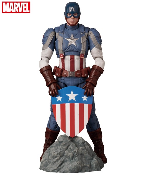 MAFEX CAPTAIN AMERICA (Classic Suit)（フィギュア）｜MEDICOM TOY（メディコムトイ）