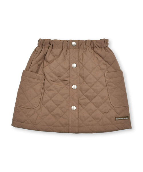 【セール】キルトスカート(100~150cm)（スカート）｜BeBe Petits Pois Vert（ベベプチポワヴェール）