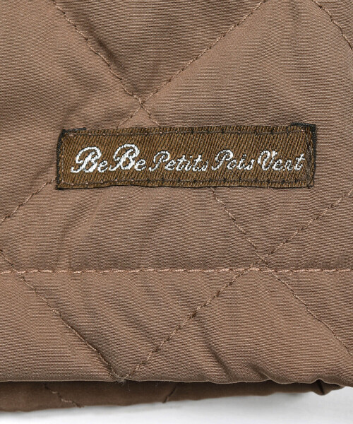 【セール】キルトスカート(100~150cm)（スカート）｜BeBe Petits Pois Vert（ベベプチポワヴェール）