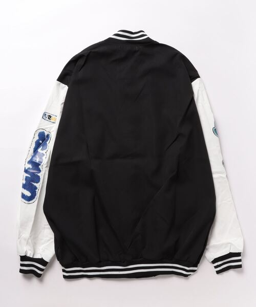 【セール】《Bling leads》ビッグシルエット スタジアムジャンパー(ブルゾン)|Bling Leads(ブリングリーズ) 【セール】《Bling leads》ビッグシルエット スタジアムジャンパー(ブルゾン)|Bling Leads(ブリングリーズ)