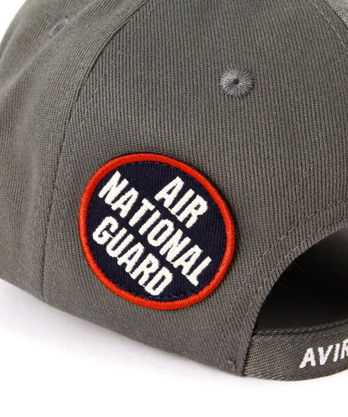 AVIREX（アヴィレックス）の「AIR NATIONALＮ GUARD CAP / エアナショナルガード キャップ / AVIREX / アヴィレックス（キャップ・メンズ・ネイビー/ブラック/グレー・F）」の9枚目の写真